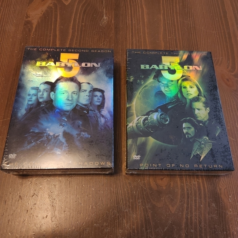 BABYLON 5, The Complete Second  Season AND Complete Third Season - NEW & SEALED